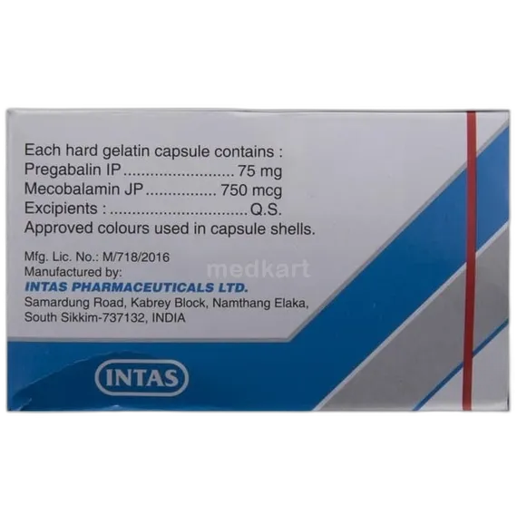 pregabid me 75mg capsule 15's